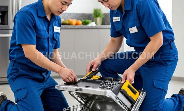 thợ sửa máy rửa chén tại phường Phú Thọ Hòa