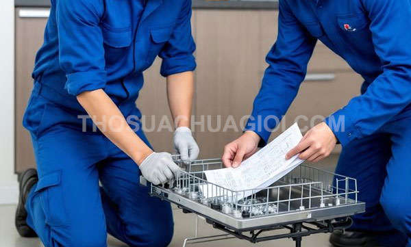 Thợ sửa máy rửa chén tại phường Sài Gòn