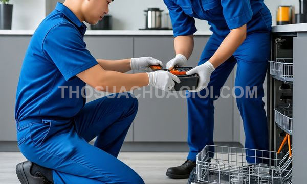 Thợ sửa máy rửa chén tại phường Tân Sơn Hòa