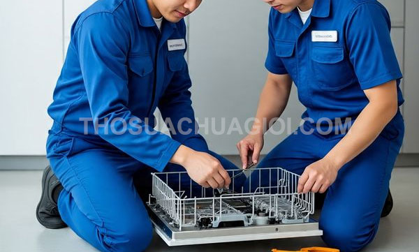 Thợ sửa máy rửa chén tại phường Tân Thuận