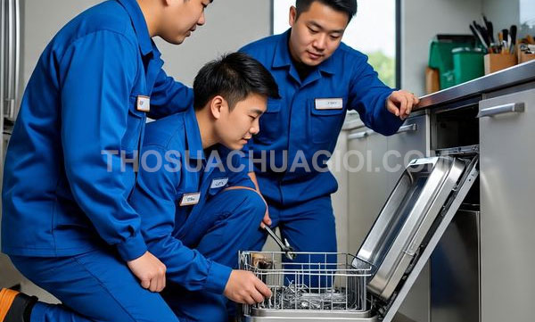 Thợ sửa máy rửa chén tại phường Xuân Hòa