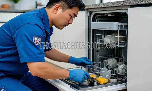 Thợ sửa máy rửa chén tại Sơn Trà liên hệ 10 phút có