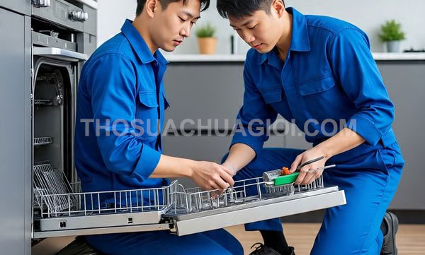 thợ sửa máy rửa chén tại xã An Nhơn Tây