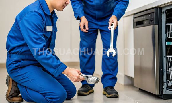 Thợ sửa máy rửa chén tại xã Nhuận Đức