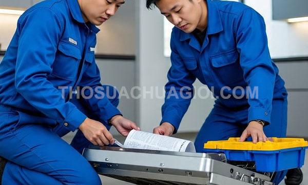 thợ sửa máy rửa chén tại xã Vĩnh Lộc