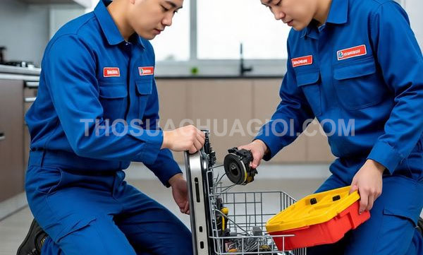 thợ sửa máy rửa chén xã Bình Hưng