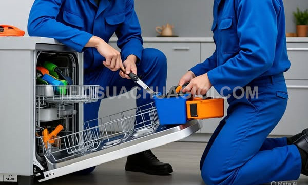 Thợ sửa máy rửa chén xã Nhà Bè