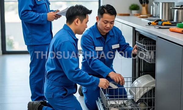 Thợ sửa máy rửa chén xã Phú Hòa Đông
