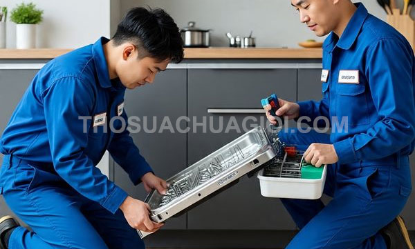 thợ sửa máy rửa chén xã Tân Nhựt