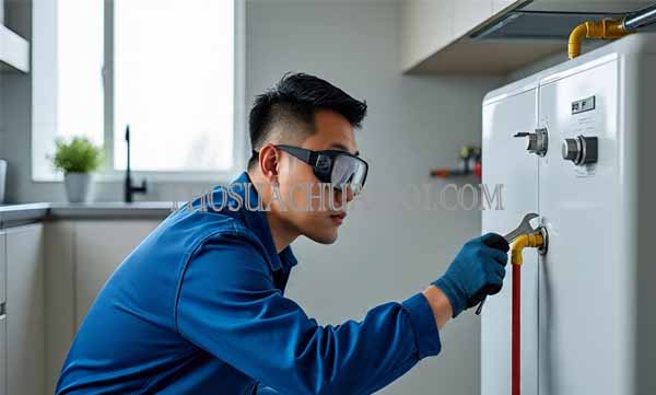Thợ sửa máy tắm nước nóng tại Tuy Hòa chuyên nghiệp 15 phút có mặt