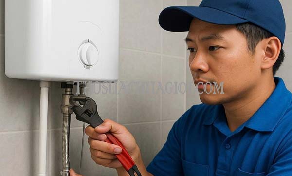 Thợ sửa máy tắm nước nóng tại Hải Châu gọi 30 phút có mặt