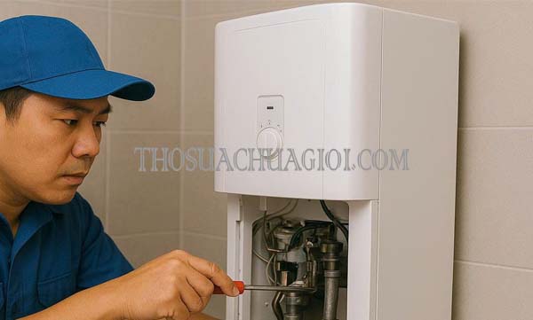 thợ sửa máy tắm nước nóng tại liên chiểu uy tín