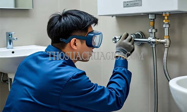 thợ sửa máy tắm nước nóng tại sơn trà giá rẻ