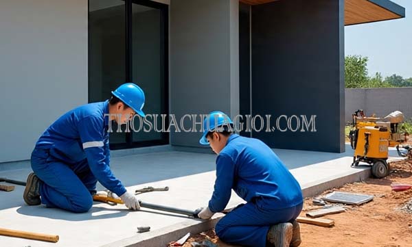 Thợ sửa nhà phường Thạnh Lộc cũ giá rẻ 20 phút có mặt