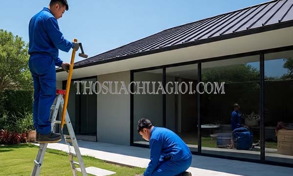 Thợ sửa nhà phường Thạnh Xuân cũ chất lượng 25 phút có