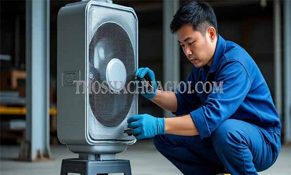 Thợ sửa quạt hơi nước tại Phú Quốc