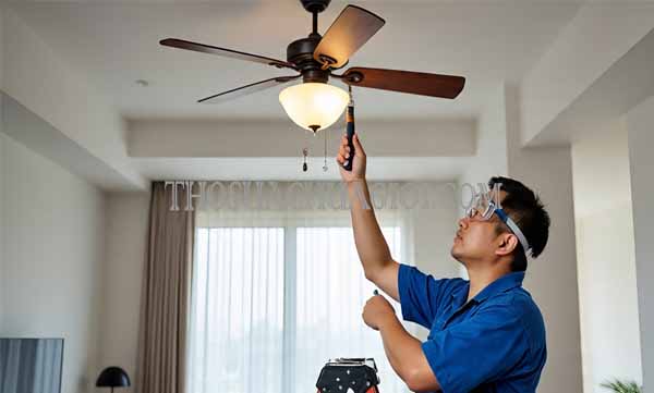 Thợ sửa quạt trần tại Phú Quốc chỉ 20 phút đến tận nơi