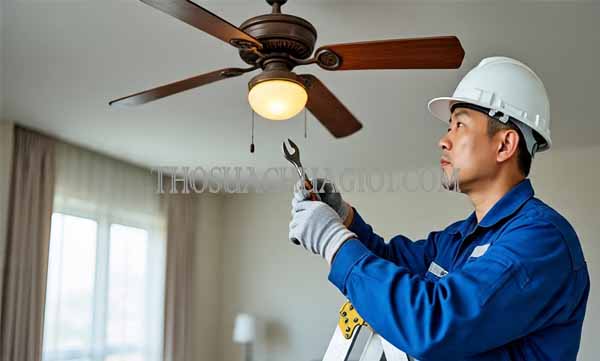 Thợ sửa quạt trần tại Phú Quốc