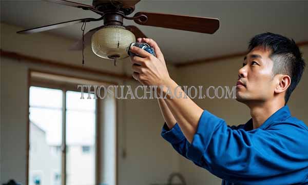 Thợ sửa quạt trần tại Tuy Hòa có thợ nhanh 20 phút đến tận nhà