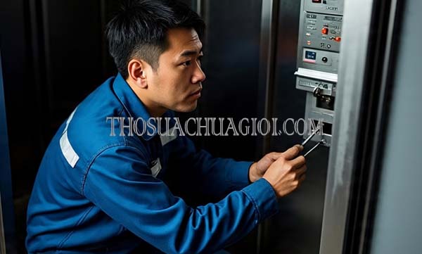thợ sửa thang máy phường bình thọ