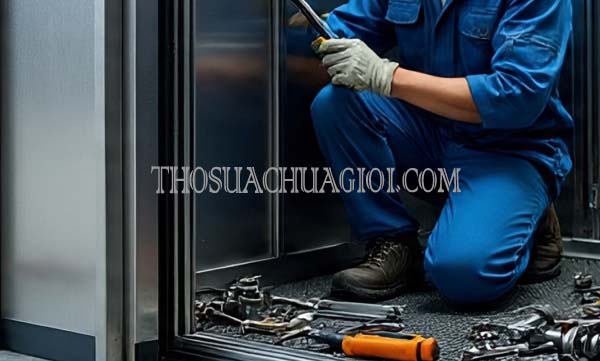 thợ sửa thang máy phường hiệp thành