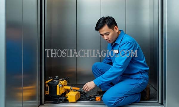 thợ sửa thang máy phường hòa thạnh giá rẻ