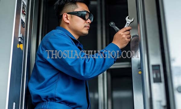 thợ sửa thang máy phường phú hữu giá rẻ