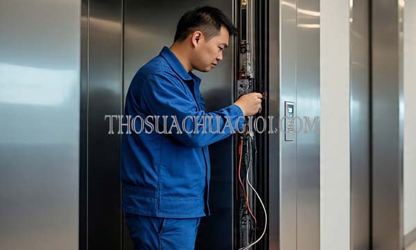 Thợ sửa thang máy phường Phú Mỹ cũ giá rẻ 20 phút có mặt