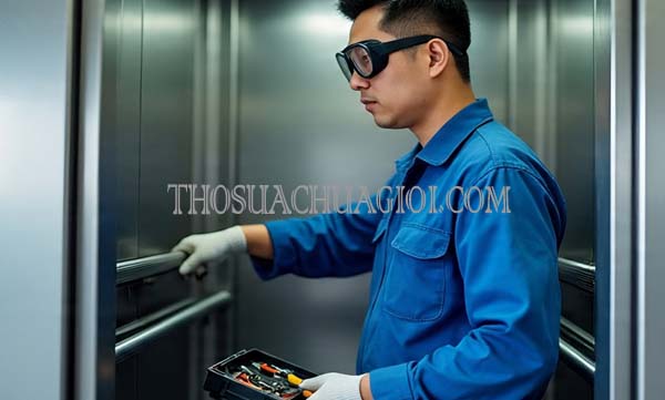 thợ sửa thang máy phường tam phú
