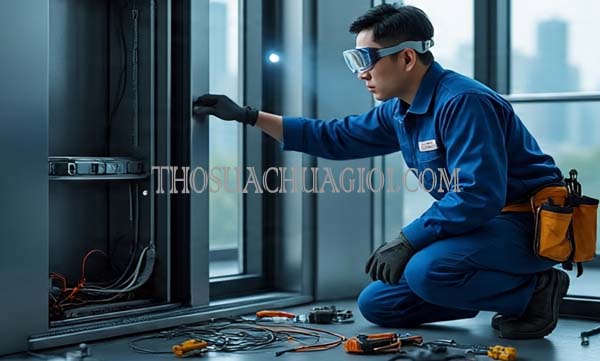 thợ sửa thang máy phường tân phong uy tín