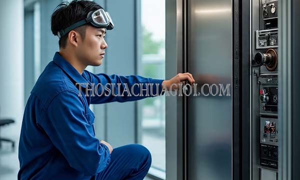 Thợ sửa thang máy phường Tân Quy cũ chất lượng 25 phút có