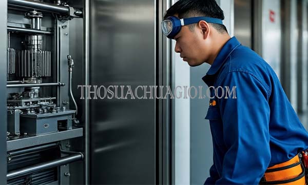 thợ sửa thang máy phường tân quy