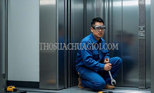 Thợ sửa thang máy phường Tân Thới Nhất cũ giá rẻ 20 phút có mặt