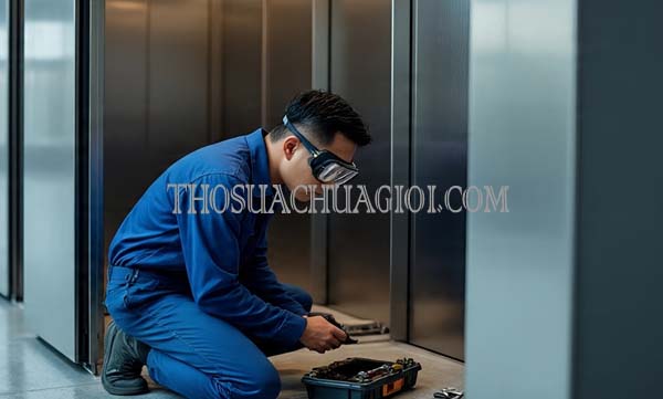 thợ sửa thang máy phường thạnh lộc