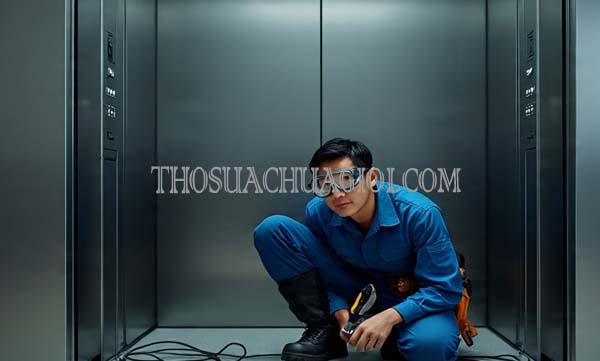 Thợ sửa thang máy phường Thạnh Xuân cũ uy tín 15 phút đến nơi