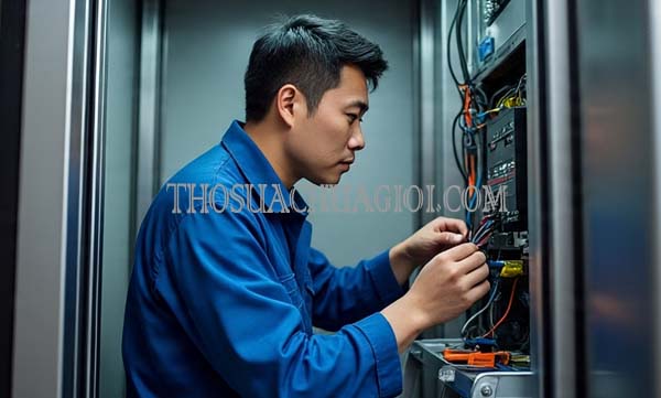 thợ sửa thang máy phường thạnh xuân uy tín
