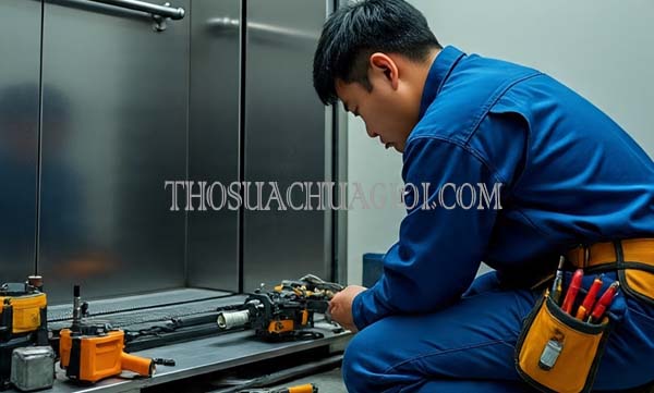 Thợ sửa thang máy phường Thảo Điền cũ giá rẻ 20 phút có mặt