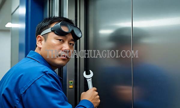 thợ sửa thang máy phường thới an uy tín