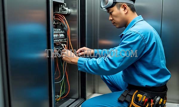 thợ sửa thang máy phường trường thạnh giá rẻ