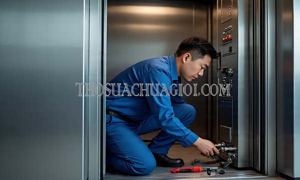 Thợ sửa thang máy xã An Phú Tây cũ liên hệ 10 phút có