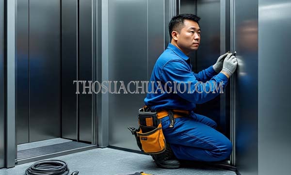 thợ sửa thang máy xã hòa phú giá rẻ