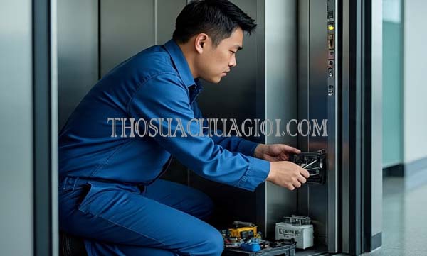 thợ sửa thang máy xã lê minh xuân giá rẻ