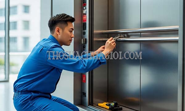 thợ sửa thang máy xã nhơn đức