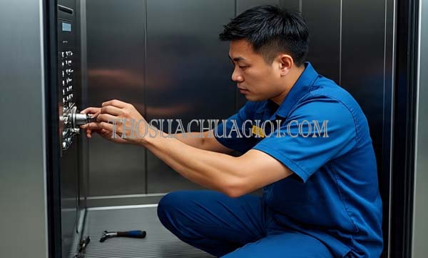 thợ sửa thang máy xã phạm văn cội giá rẻ
