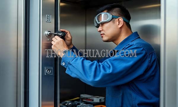 thợ sửa thang máy xã phạm văn cội