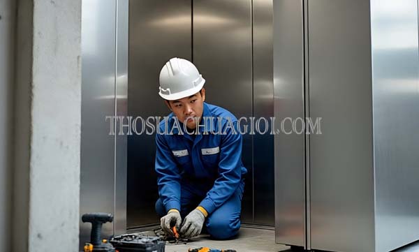 Thợ sửa thang máy xã Phong Phú cũ uy tín 15 phút đến nơi
