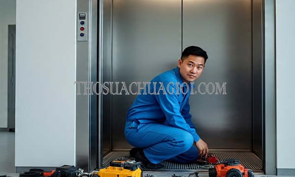 thợ sửa thang máy xã phú xuân