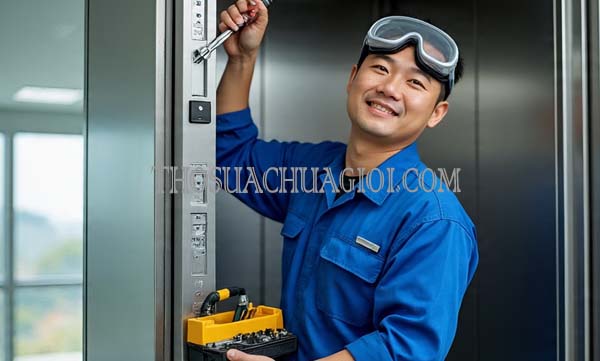 Thợ sửa thang máy xã Phước Hiệp cũ uy tín 15 phút đến nơi