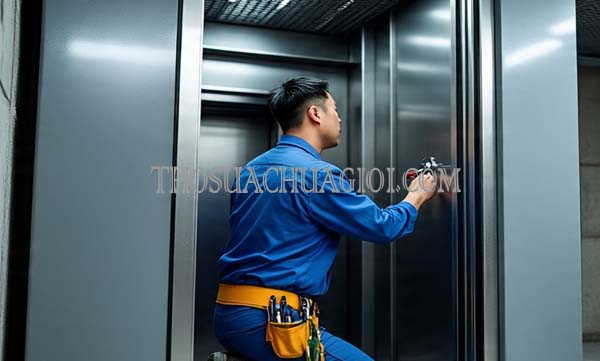 Thợ sửa thang máy xã Phước Kiển cũ gọi 30 phút có mặt