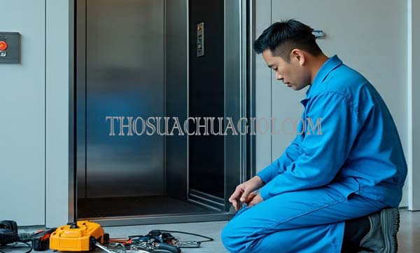 Thợ sửa thang máy xã Phước Lộc cũ chất lượng 25 phút có